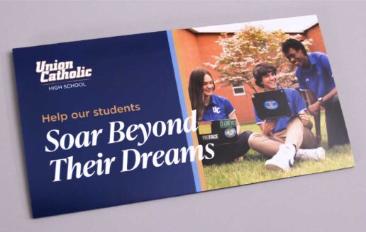 An example of a regional high school appeal mailing
